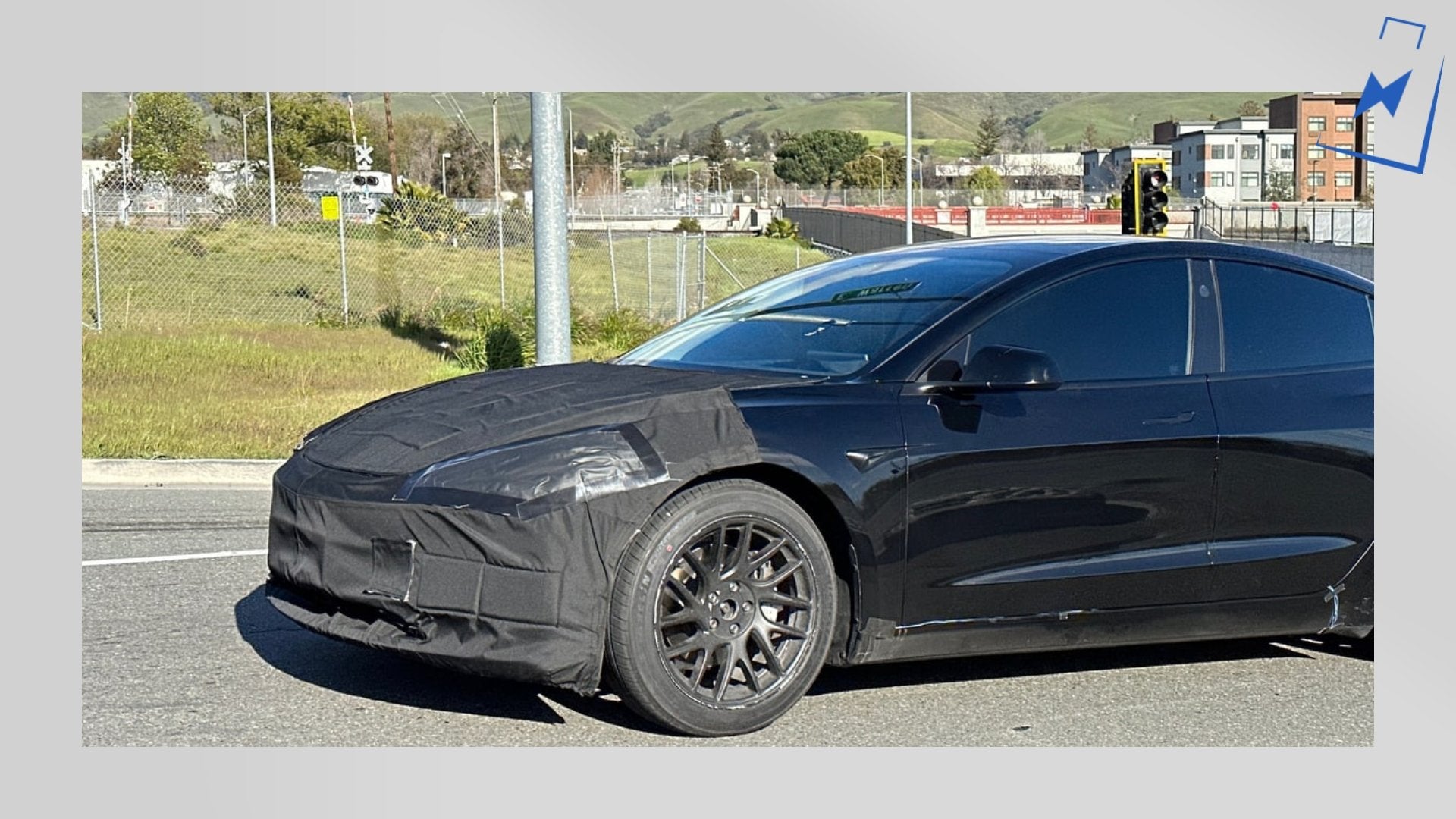 Alcantara – Tapis De Tableau De Bord Pour Tesla Model 3