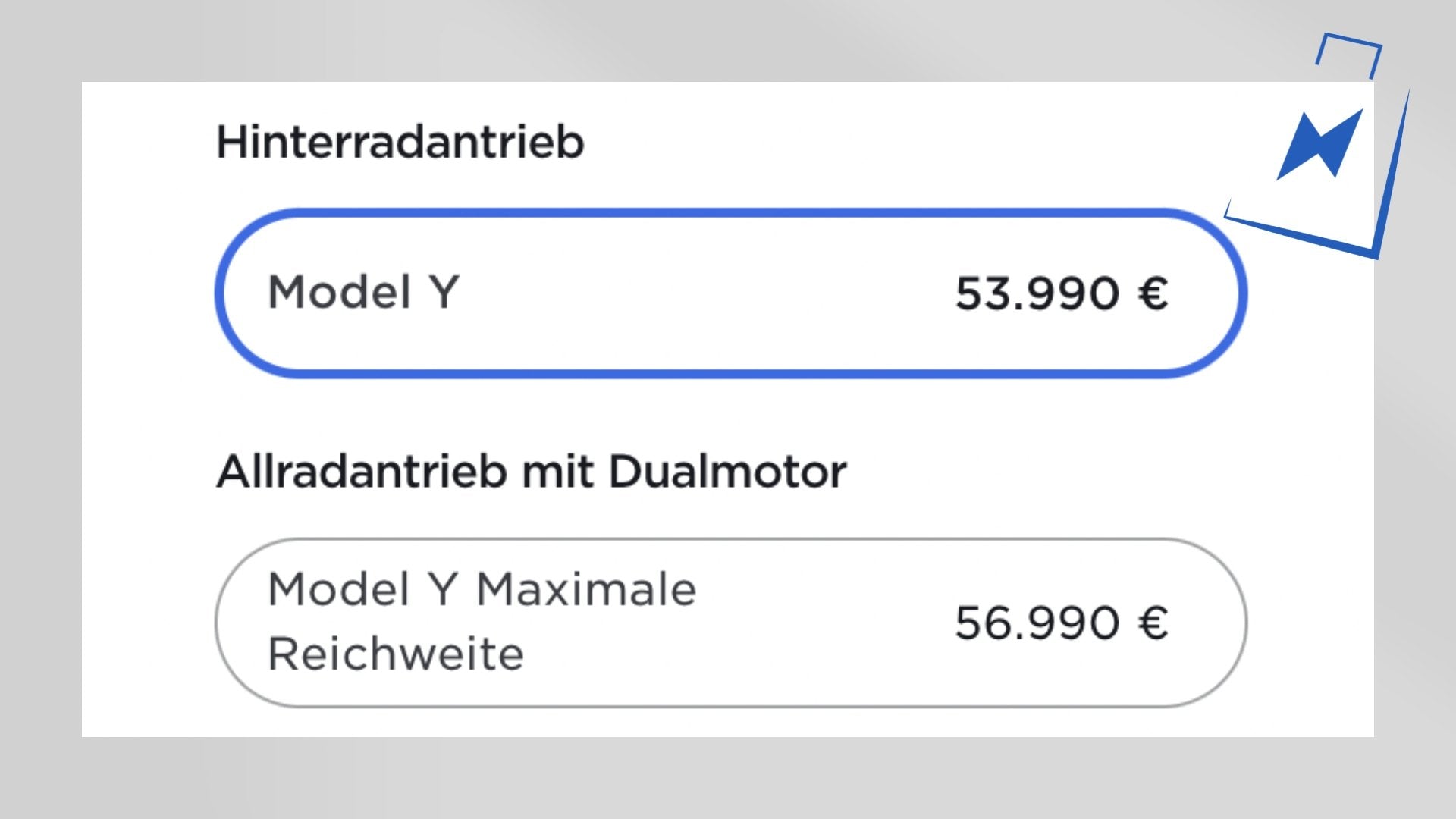 Nouvelle Tesla Model 3 Variante pour l'Europe - propulsion arrière ave –  Shop4Tesla