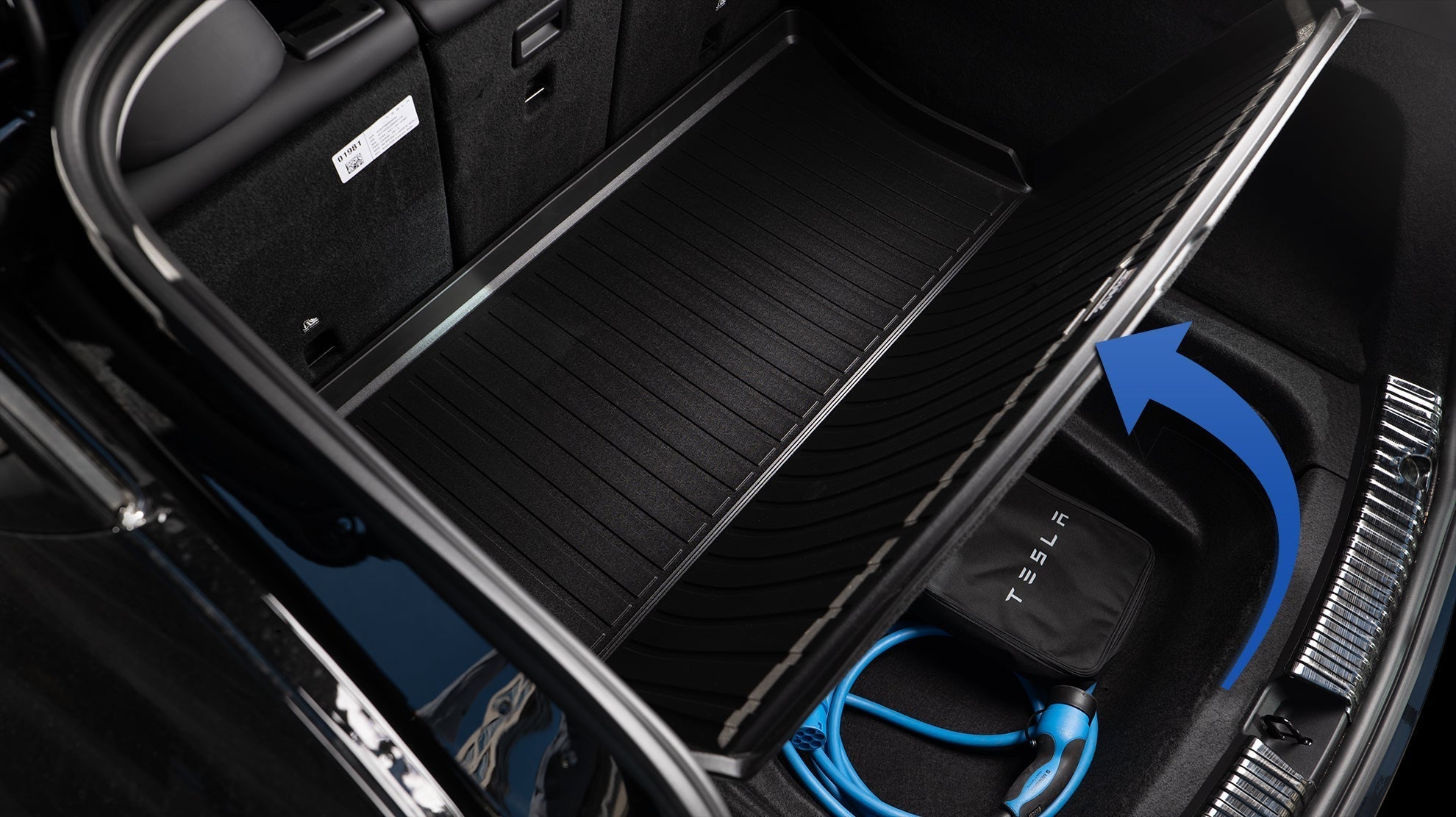 2befair Gummimatten Set Kofferraum (hinten und vorne) für das Tesla Model Y - Shop4Tesla