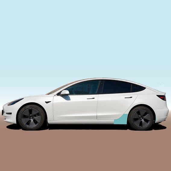 Schutzfolien Sidekit für das Tesla Model 3 - Shop4Tesla