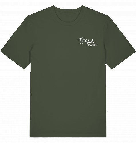 T-Shirt "Tesla Fanboy" (schlicht) - Shop4Tesla